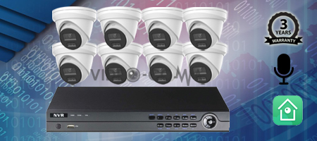 8 Camera Package